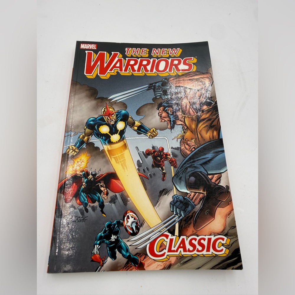 The New Warriors Classic Vol 3 Trade Paperback Marvel Superhero,